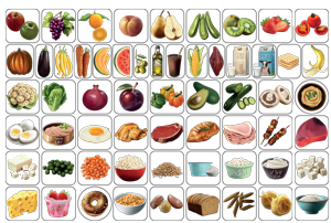  טררם בצלחת - דפי מדבקות